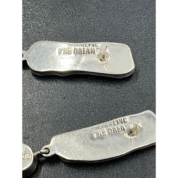 Margaret Thurman 925 The Dreamer Baroque Pearl Amethyst Teardrop Dangle Earring - Picture 5 of 11